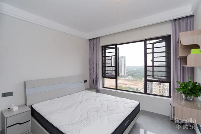 156㎡簡約四居,寬敞橫廳+功能房設計,顏值與實用性兼備